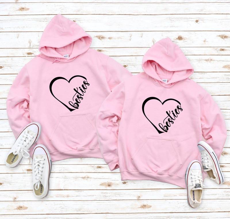 Best Friend Hoodie, Gift Besties Bestie Friendship Birthday Matching Hoodie von CustomGiftFairy