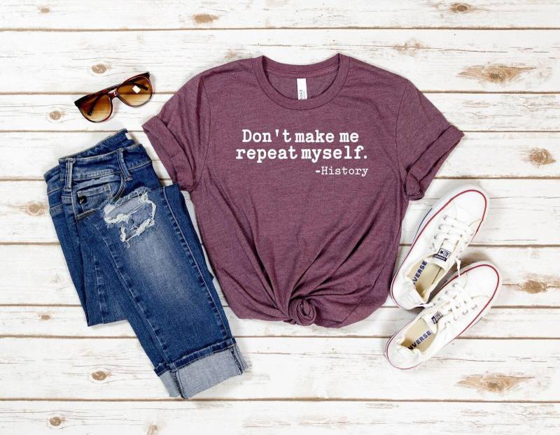 History Teacher Shirt, Funny Tshirt, Gift, Historian Teacher, Lover Buff von CustomGiftFairy