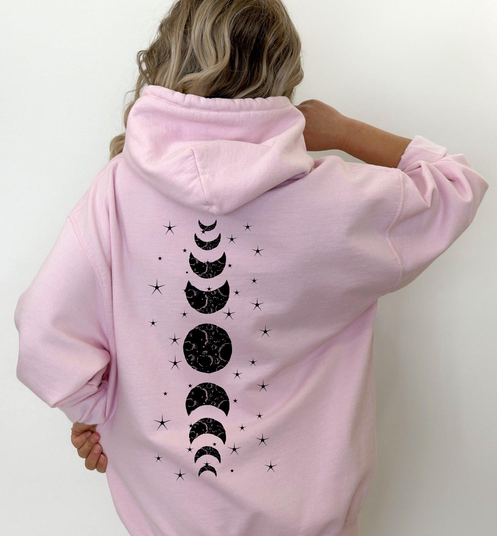 Moon Phase Hoodie, Astrology Celestial Mystical & Sun Boho Astronomy Spiritual Hoodie Moon Phase Hoodie, Astrology Celestial Mystical & Sun Boho Astronomy Spiritual Hoodie von CustomGiftFairy