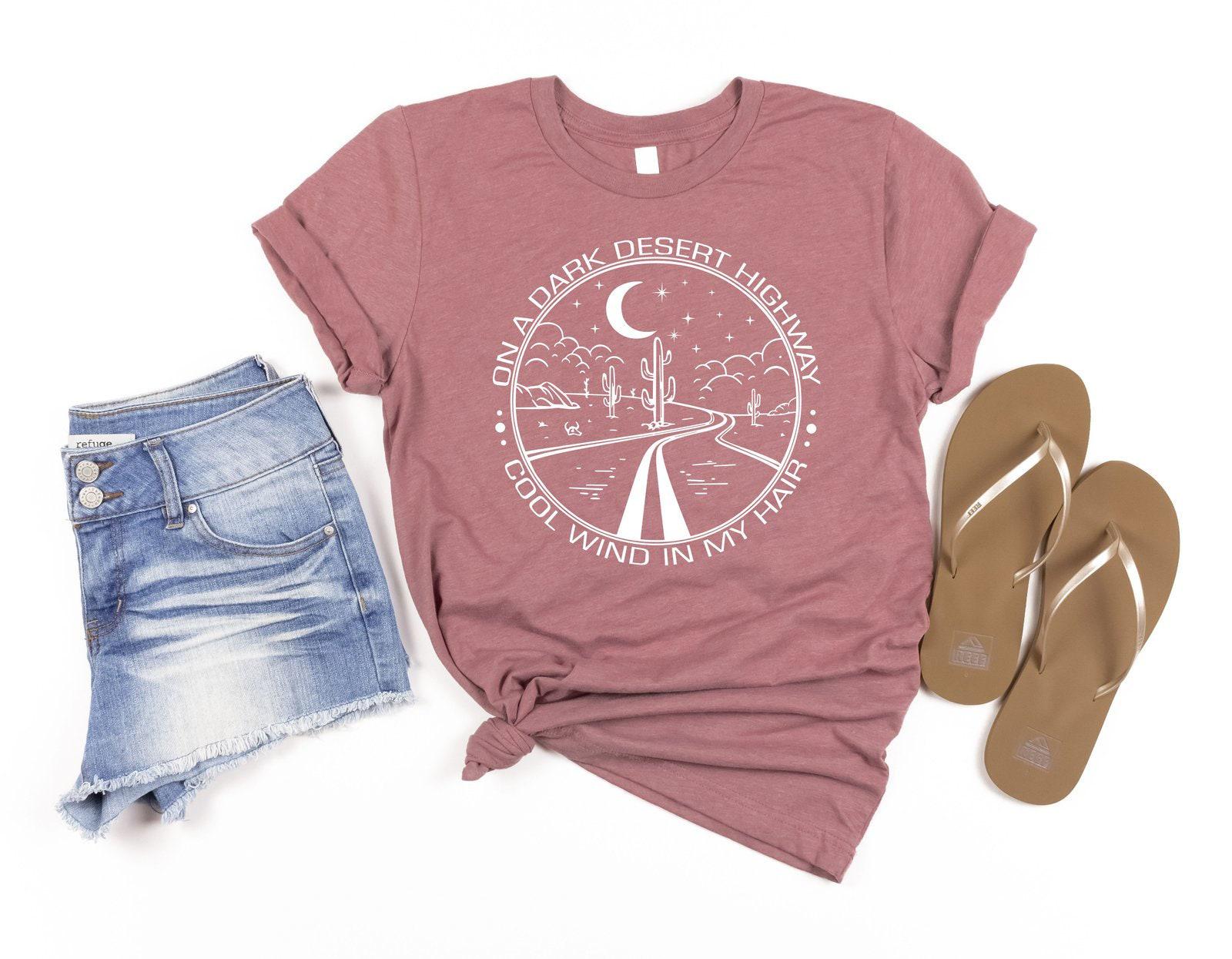 Road Trip Shirt, Adventure Awaits Explore More Camping Dark Desert Shirts, On A Highway Summer Tees Road Trip Shirt, Adventure Awaits Explore More Camping Dark Desert Shirts, On A Highway Summer Tees von CustomGiftFairy