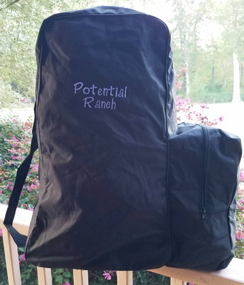 stiefel- Und Helmträger/Arena/Turniertasche - Tough 1 Personalisiert/Monogrammiert von CustomHorseandHound