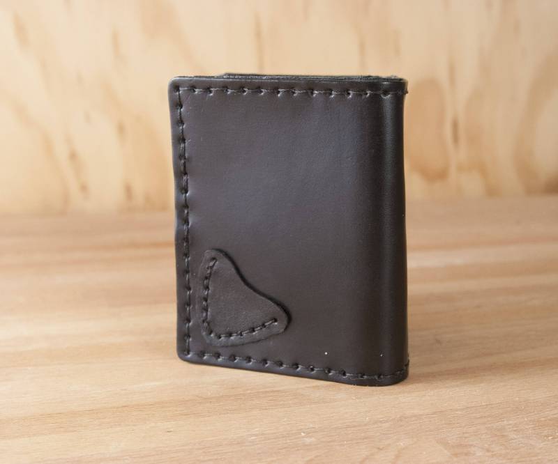 Handgefertigte Leder Plektrum Brieftasche Brieftasche Mit Gravur von CustomLeatherGifts