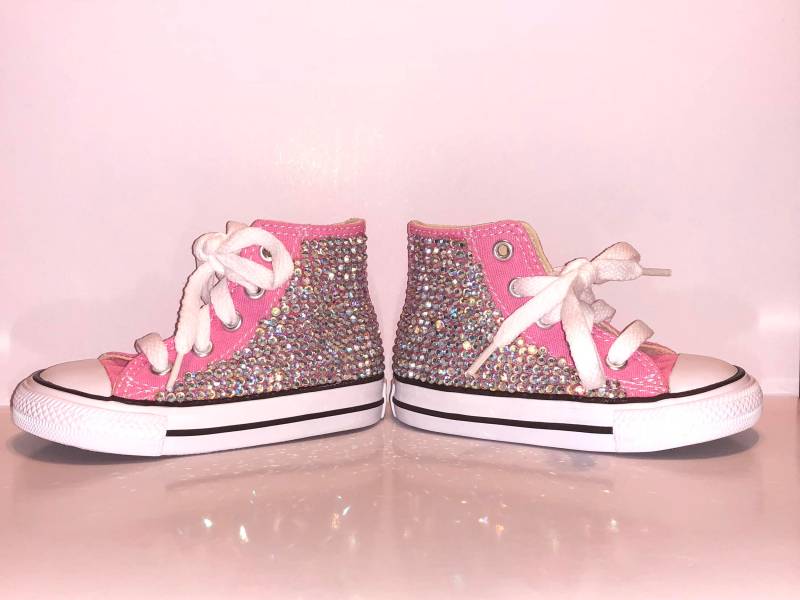 strass Kleinkind Hoch Oben Converse von CustomSneakerFreak