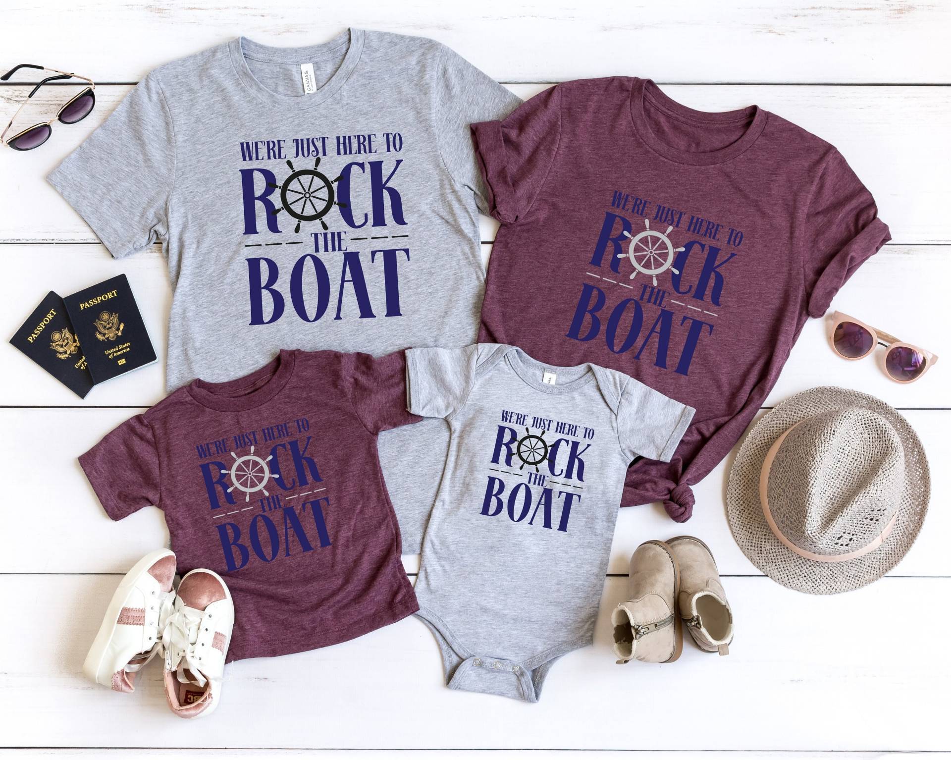 Wir Sind Nur Hier, Um Das Boot-Shirt Zu Rocken, Lustige Kreuzfahrt-Shirts, Geburtstagskreuzfahrt-Kreuzfahrtboot-Shirt, Erwachsenen-Shirts, Passendes Wir Sind Nur Hier, Um Das Boot-Shirt Zu Rocken, Lustige Kreuzfahrt-Shirts, Geburtstagskreuzfahrt-Kreuzfahrtboot-Shirt, Erwachsenen-Shirts, Passendes von CustomTeeBar