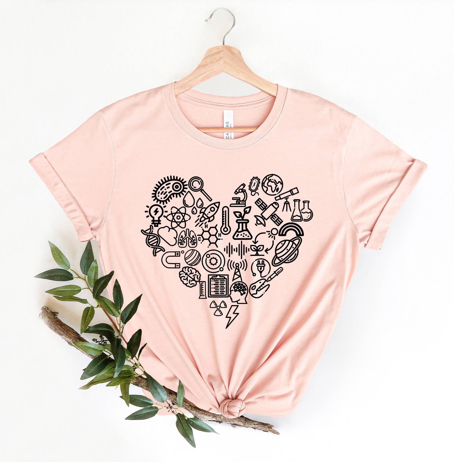 Wissenschaftliches Herz Shirt, Zurück Zu Schulshirt, Erster Tag Der Schule Wissenschaftsliebhaber Shirt Wissenschaftliches Herz Shirt, Zurück Zu Schulshirt, Erster Tag Der Schule Wissenschaftsliebhaber Shirt von CustomTeeBar