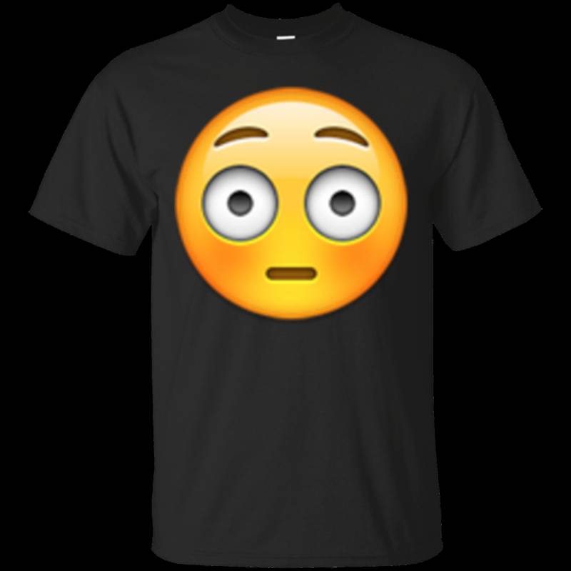 Emoji Flushed&shy T-Shirt, Unisex T-Shirt von CustomTeesArt