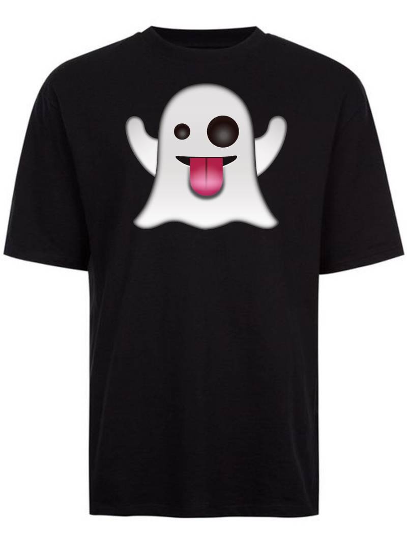 Emoji Ghost Mit Zungenaus T-Shirt , Unisex T-Shirt von CustomTeesArt