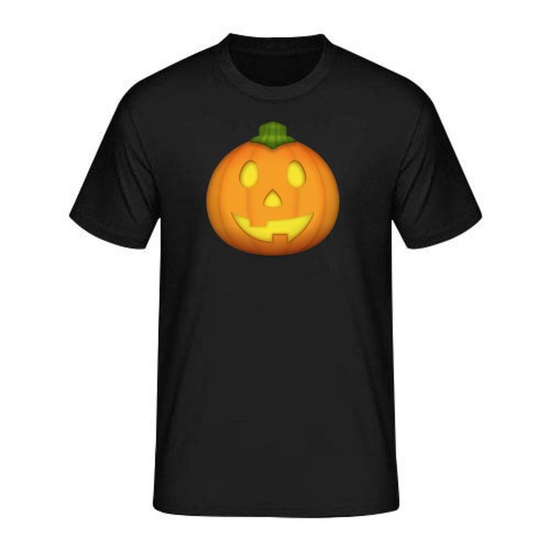 Kürbis Emoji T-Shirt von CustomTeesArt