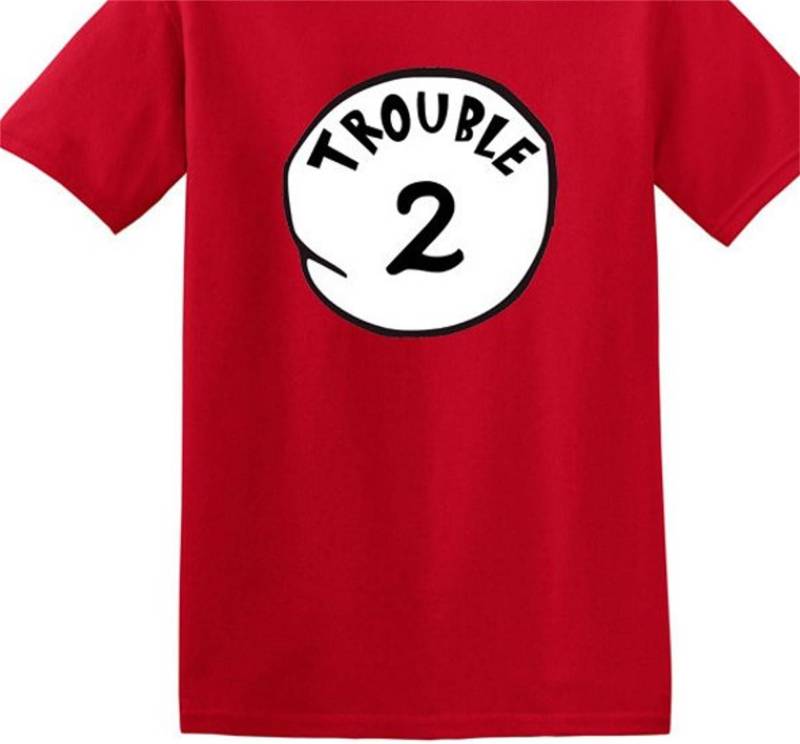 Trouble 1, 2, 3, 4, 5, 6, 7 Etc T-Shirts Für Halloween Und Partys, Unisex T-Shirt von CustomTeesArt