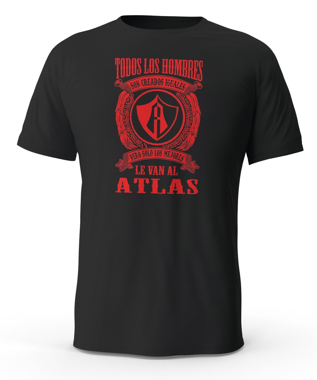 Los Mejores Le Van Al Atlas Schwarzes T-Shirt Tshirt T Shirt Playera Solo Los Mejores Le Van Al Atlas Schwarzes T-Shirt Tshirt T Shirt Playera Solo von CustomVinylDecals777
