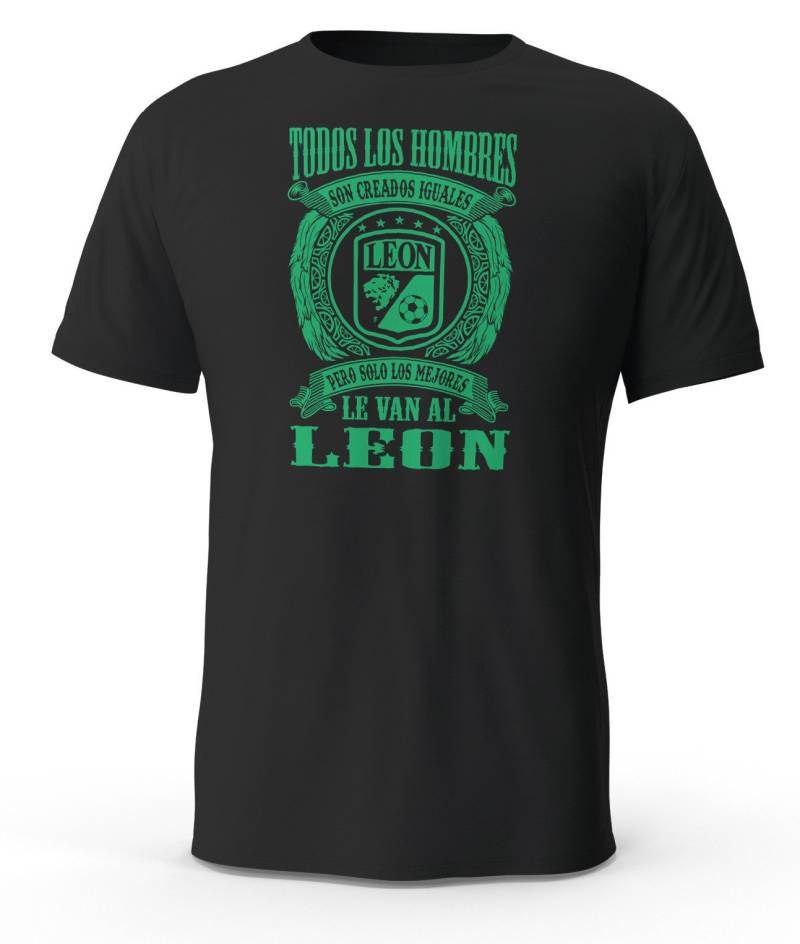 Los Mejores Le Van Al Leon La Fiera Schwarzes T-Shirt Tshirt T Shirt Playera Solo Los Mejores Le Van Al Leon La Fiera Schwarzes T-Shirt Tshirt T Shirt Playera Solo von CustomVinylDecals777