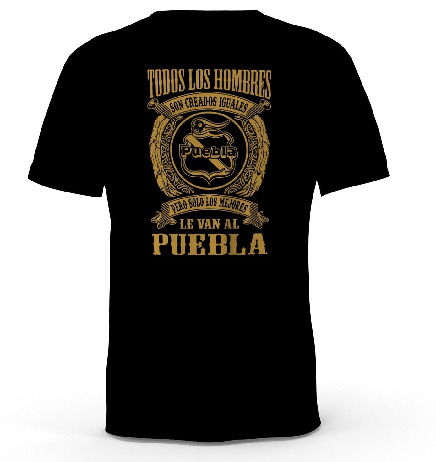 Los Mejores Le Van Al Puebla Schwarzes T-Shirt Tshirt Playera Solo Los Mejores Le Van Al Puebla Schwarzes T-Shirt Tshirt Playera Solo von CustomVinylDecals777