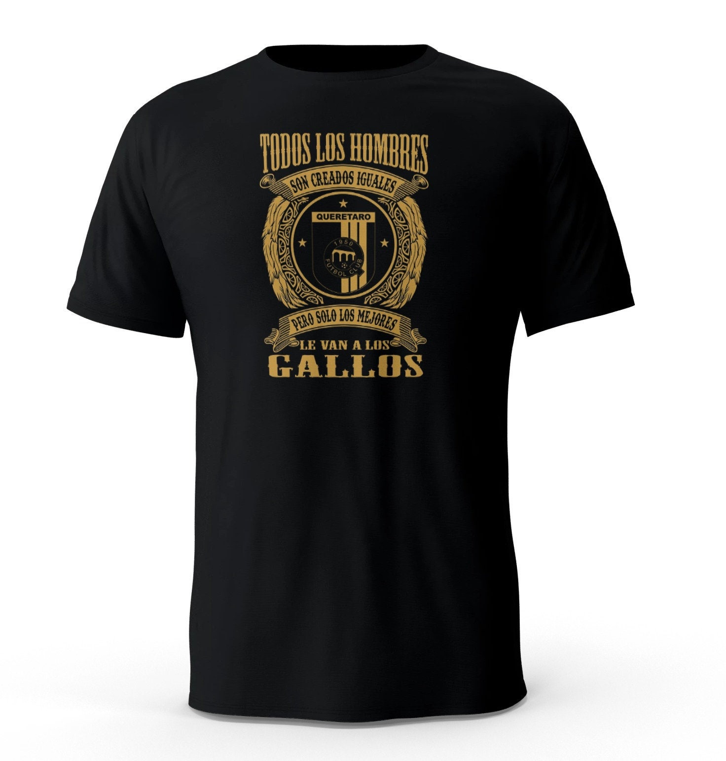 Los Mejores Le Van Al Queretaro Gallos Schwarzes T-Shirt Tshirt T Shirt Playera Solo Los Mejores Le Van Al Queretaro Gallos Schwarzes T-Shirt Tshirt T Shirt Playera Solo von CustomVinylDecals777