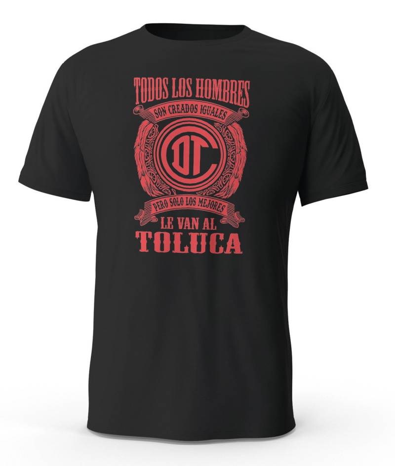 Los Mejores Le Van Al Toluca Schwarzes T-Shirt Tshirt T Shirt Playera Solo Los Mejores Le Van Al Toluca Schwarzes T-Shirt Tshirt T Shirt Playera Solo von CustomVinylDecals777