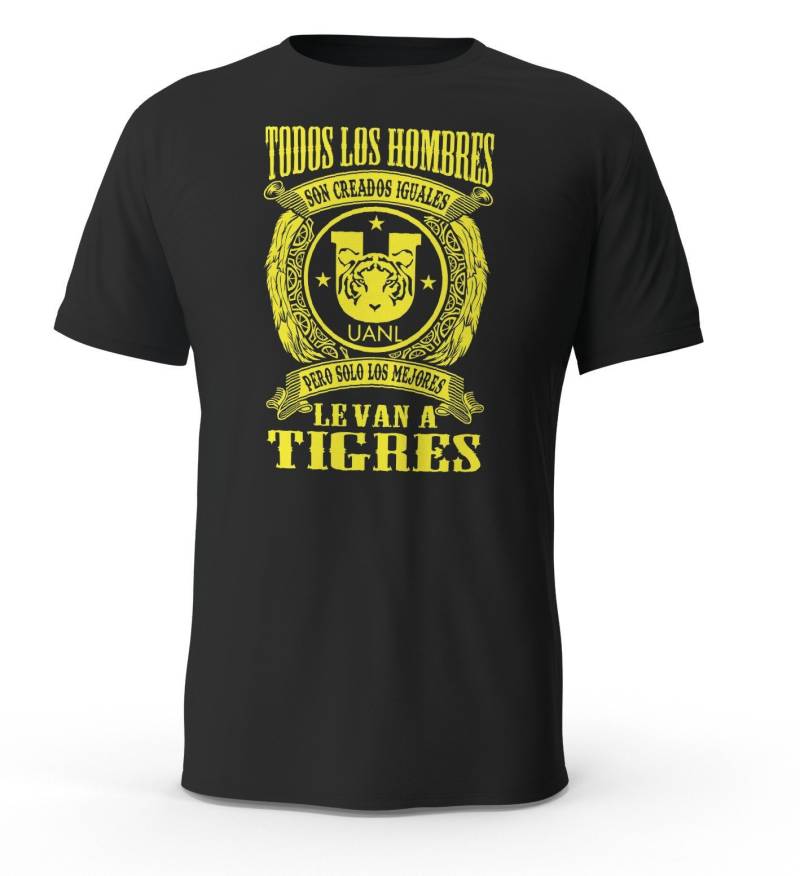 Solo Los Mejores Le Van Ein Tigres Monterrey Futbol Schwarzes T-Shirt Tshirt Playera Solo Los Mejores Le Van Ein Tigres Monterrey Futbol Schwarzes T-Shirt Tshirt Playera von CustomVinylDecals777