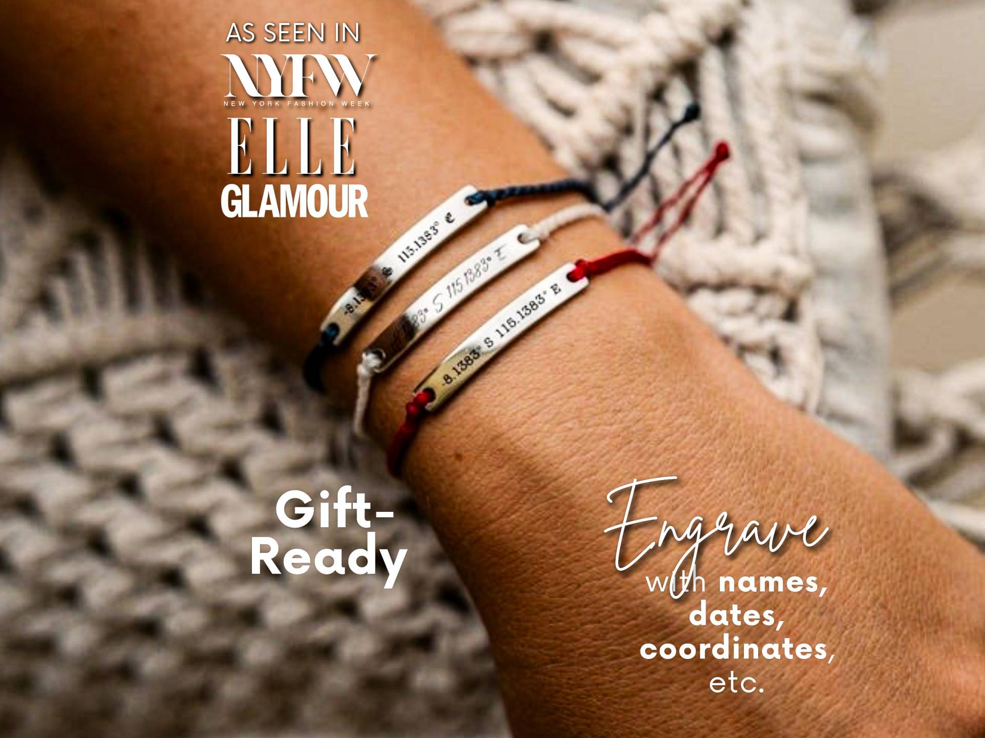 Benutzerdefinierte Geflochtenes Armband, Personalisiertes Armband Für Männer, Herrenschmuck, Geschenke Freundschaftsarmband von Customcuff