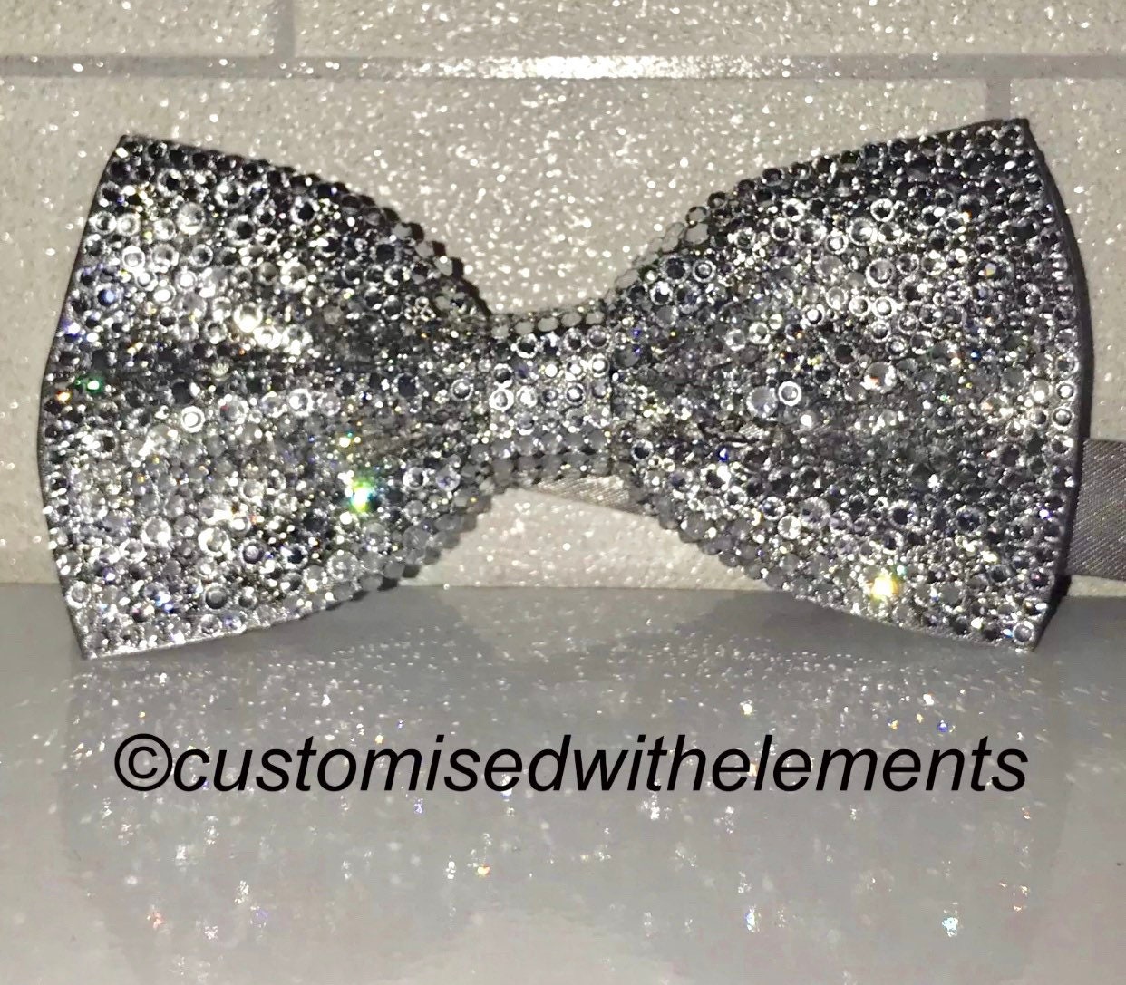 Kristall Strass Fliege Hochzeit Bräutigam Prom Stage Geschenk Kristall Strass Fliege Hochzeit Bräutigam Prom Stage Geschenk von CustomisedByElements