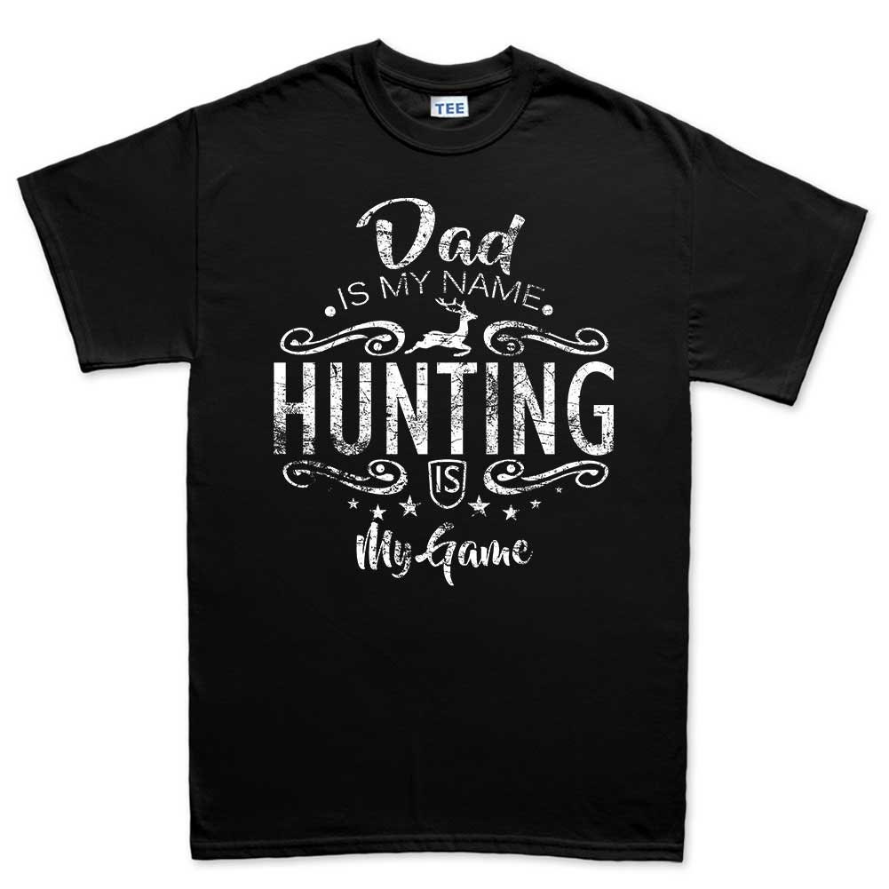 Papa Jäger Jagd Vatertagsgeschenk Für Herren T-Shirt Top - Hnt012 von CustomisedPerfection