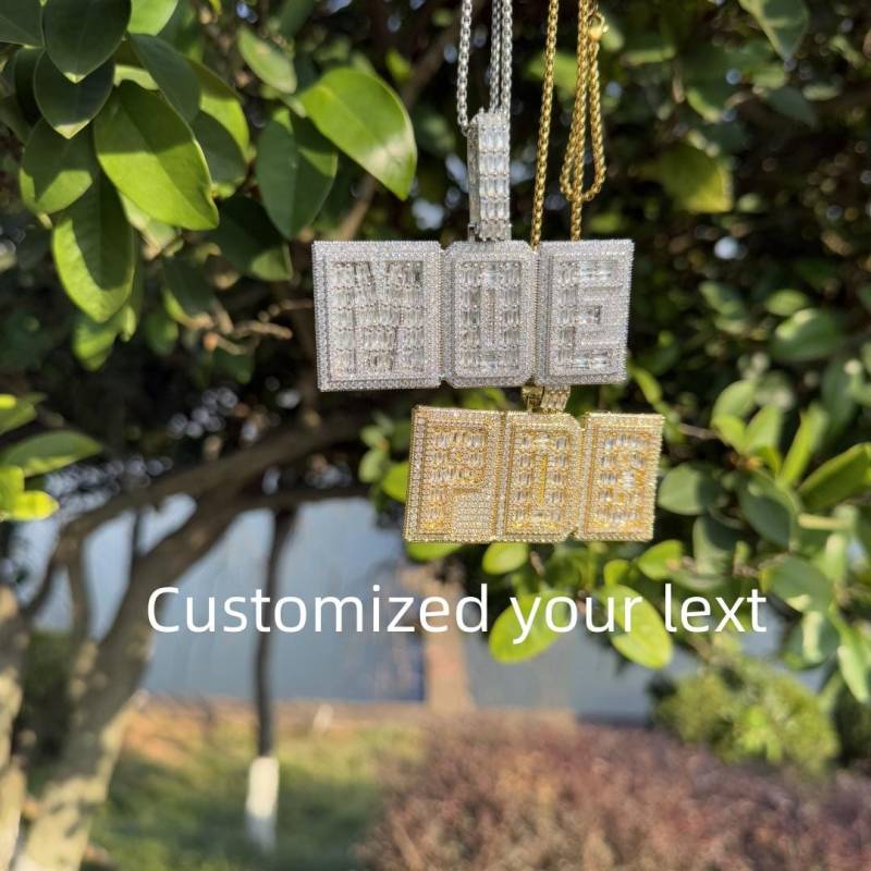 Custom Letter Necklace, Dual Tone Showcasing Individual Style, Each Resplendent, Exclusive Emblem Dazzling & Eye Catching Custom Letter Necklace, Dual Tone Showcasing Individual Style, Each Resplendent, Exclusive Emblem Dazzling & Eye Catching von CustomityStudio