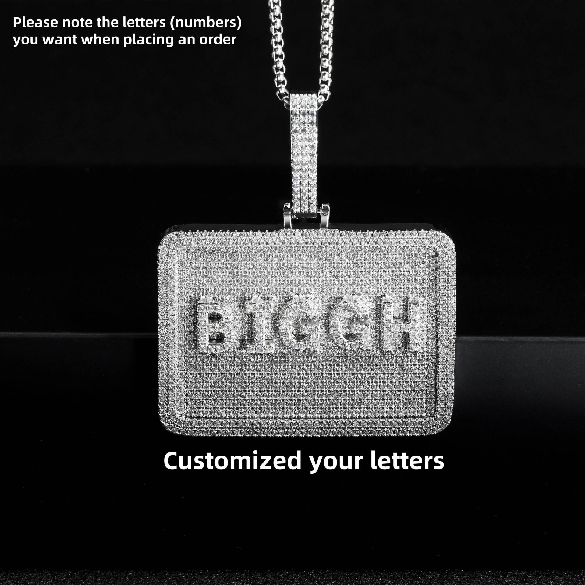 Flaunt Your Personality Square Custom - Letter Necklace, The New Fashion Darling Debuts Flaunt Your Personality Square Custom - Letter Necklace, The New Fashion Darling Debuts von CustomityStudio