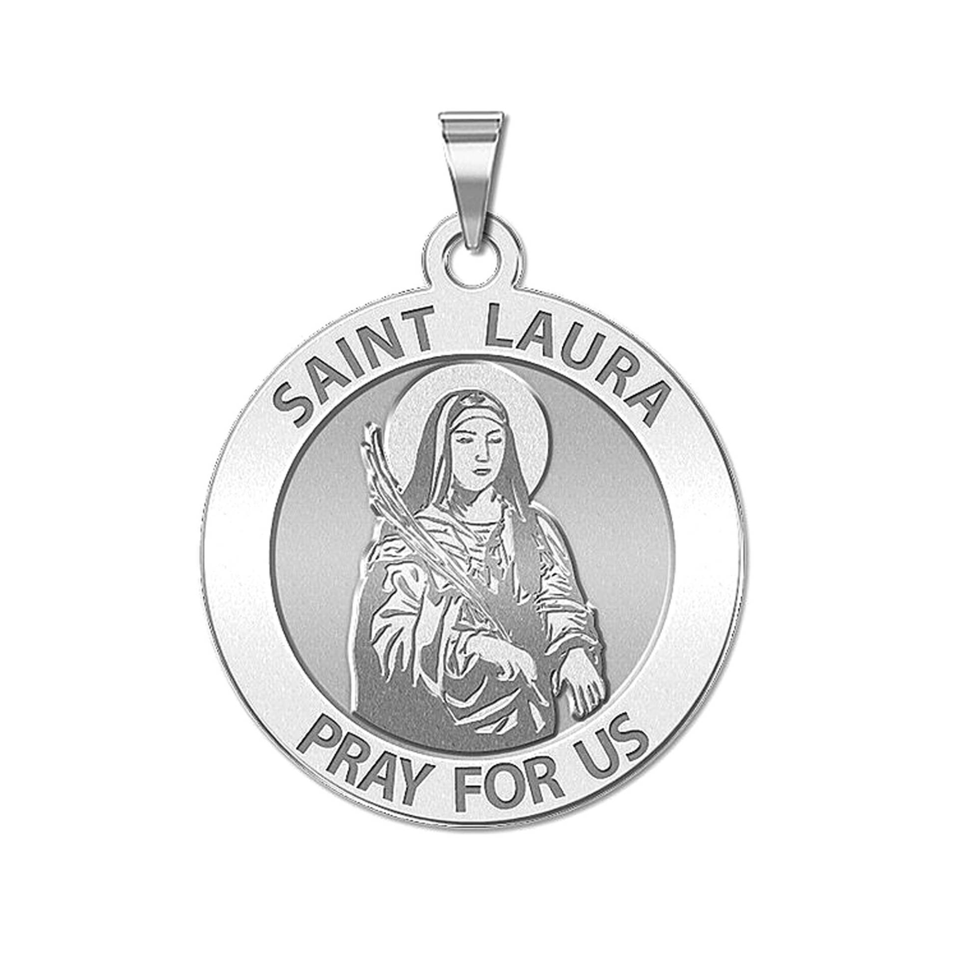 Heilige Laura Religiöse Medaille von CustomizeTheCharms