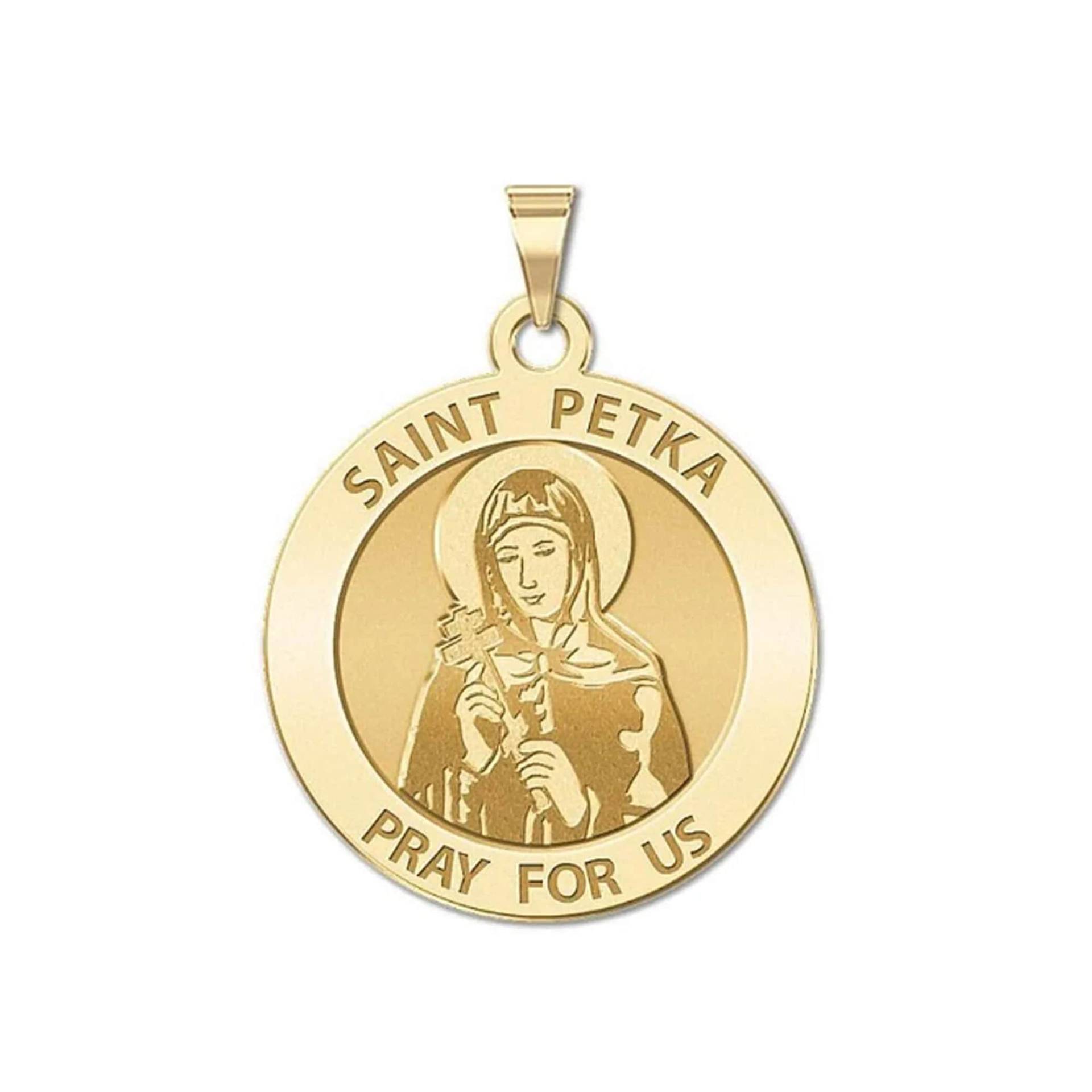 Heilige Petka Religiöse Medaille von CustomizeTheCharms