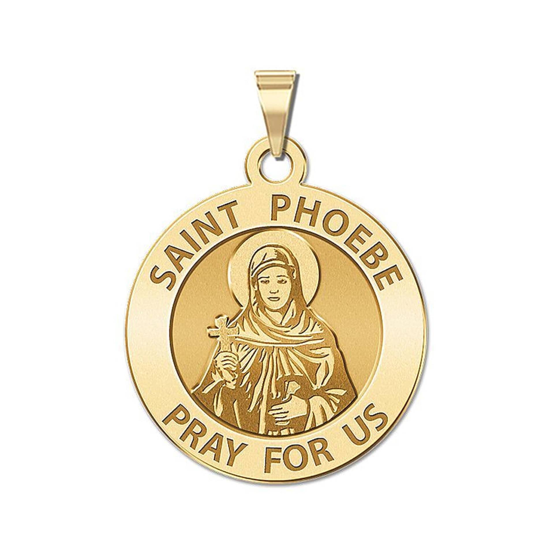 Heilige Phoebe Religiöse Medaille von CustomizeTheCharms