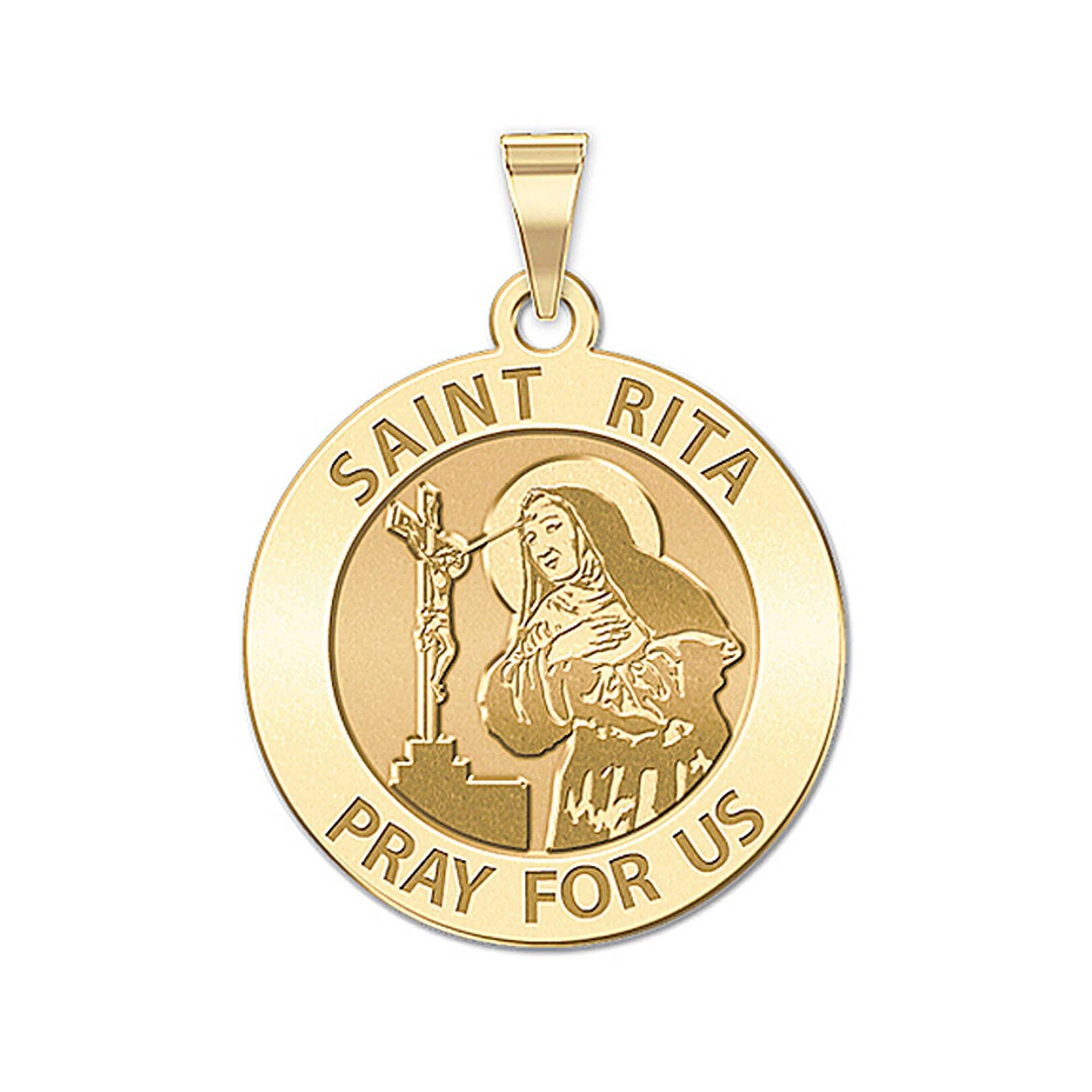 Heilige Rita Religiöse Medaille von CustomizeTheCharms