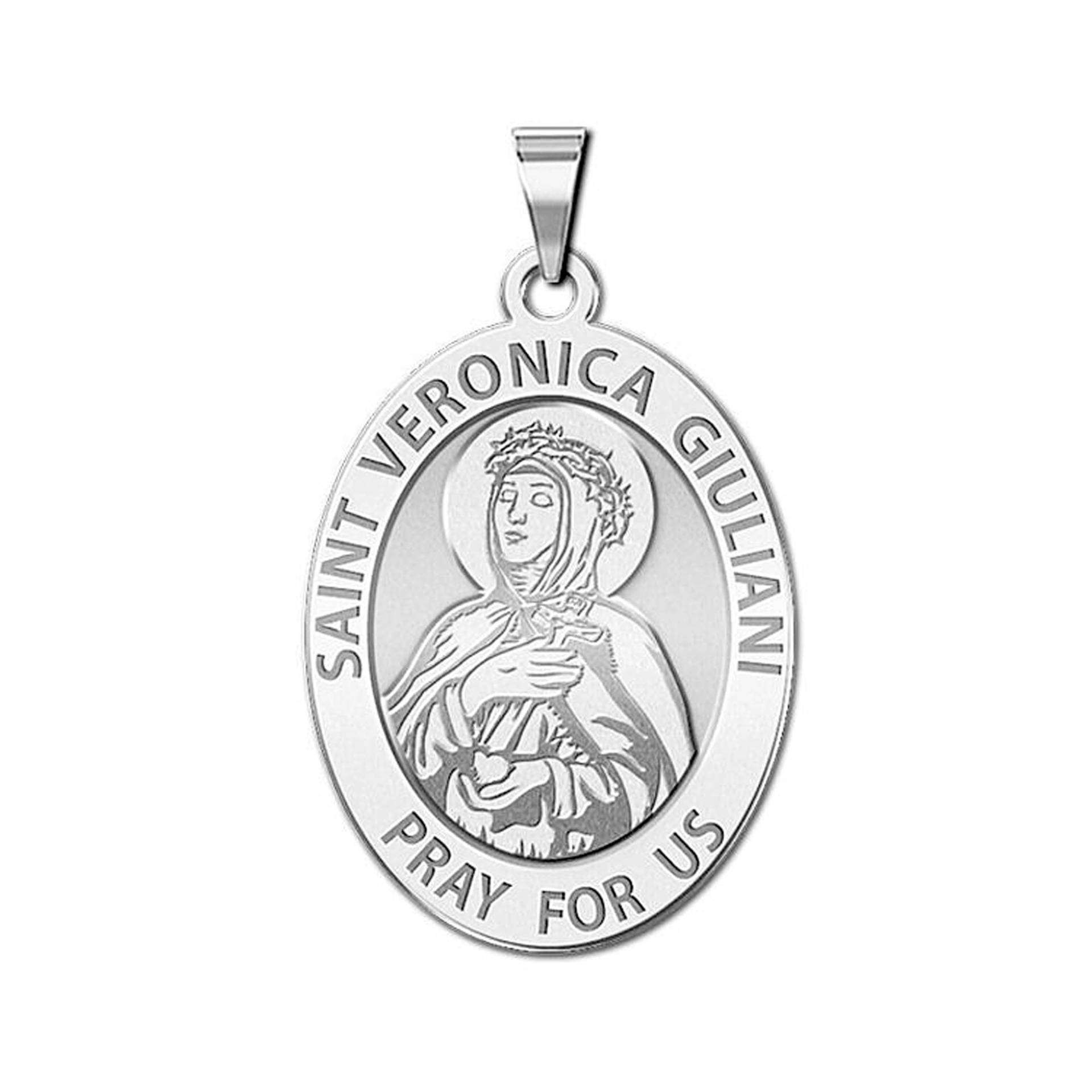 Heilige Veronica Giuliani Oval Religiöse Medaille von CustomizeTheCharms