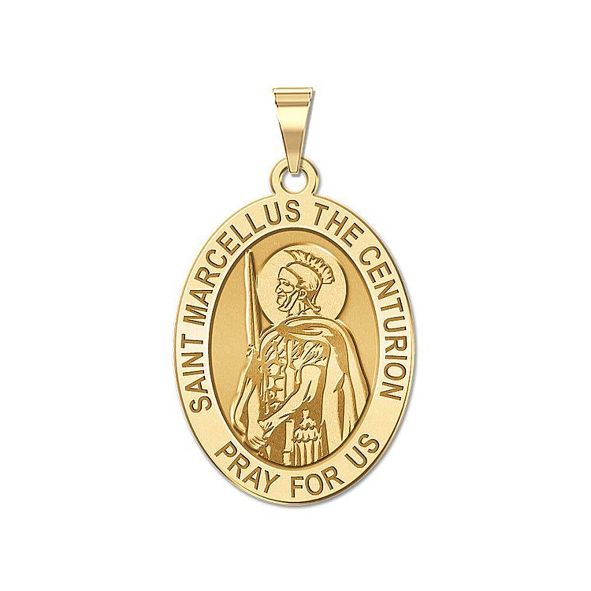 Heiliger Marcellus Der Zenturio Oval Religiöse Medaille von CustomizeTheCharms