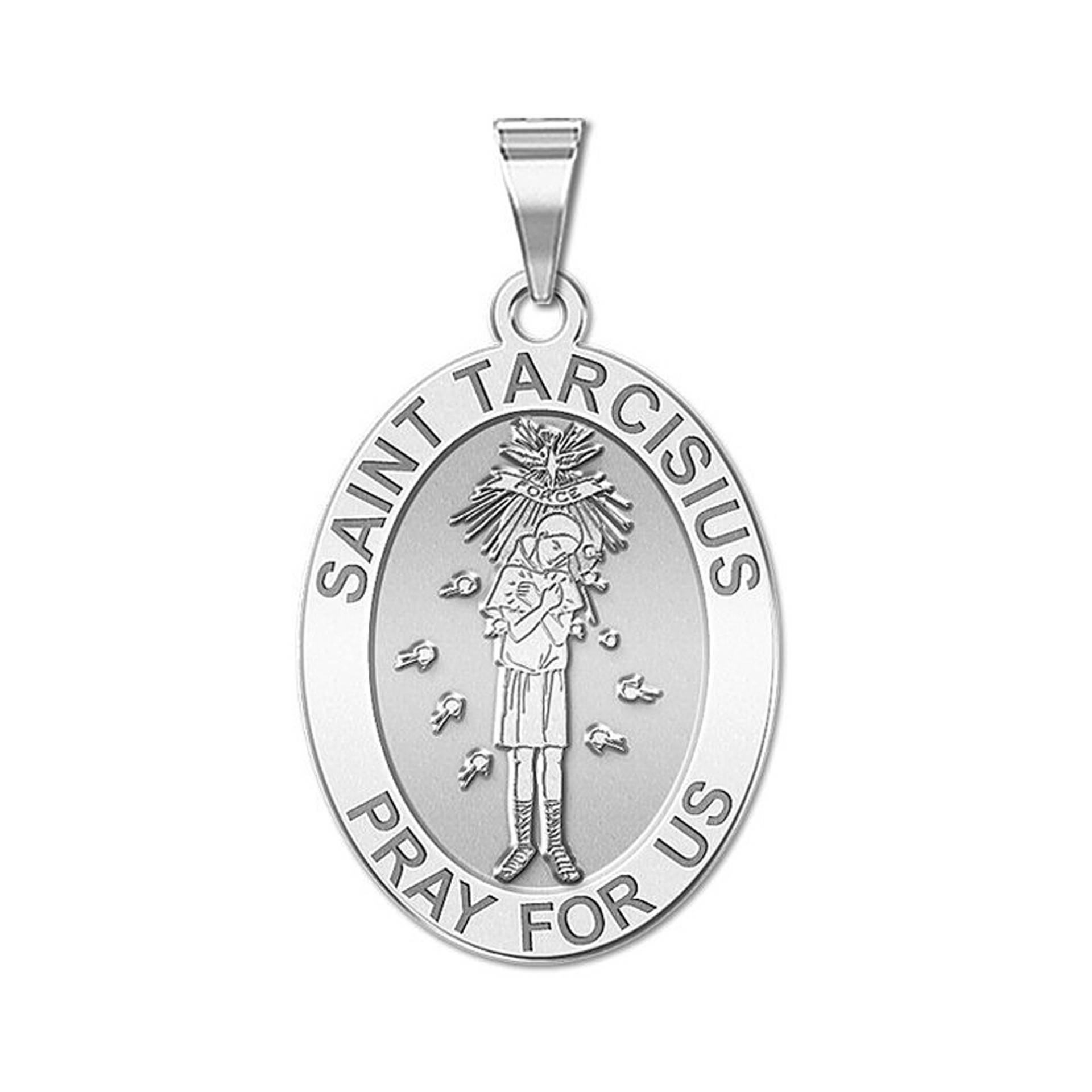 Heiliger Tarcisius - Ovale Religiöse Medaille von CustomizeTheCharms