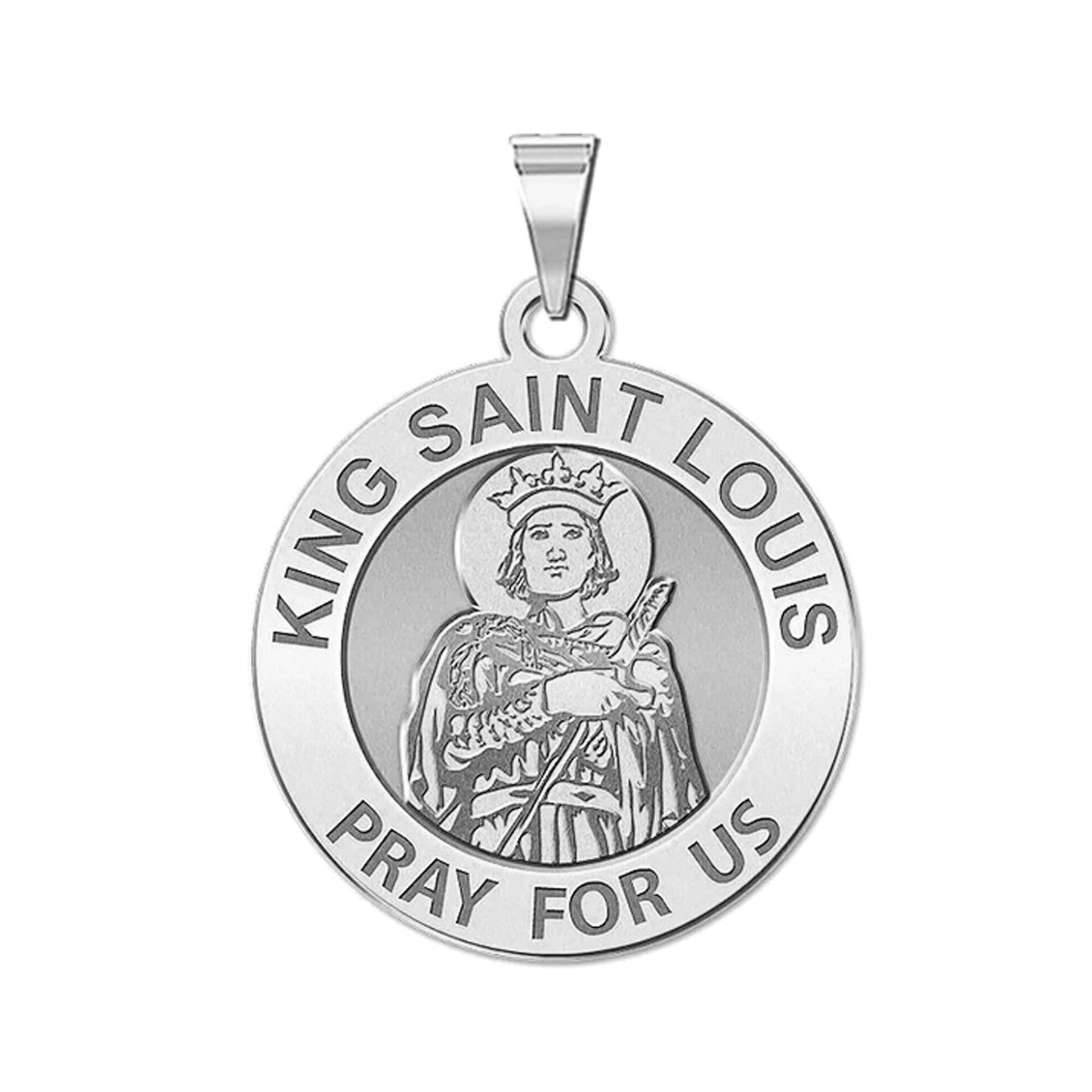 König Saint Louis Religiöse Medaille von CustomizeTheCharms