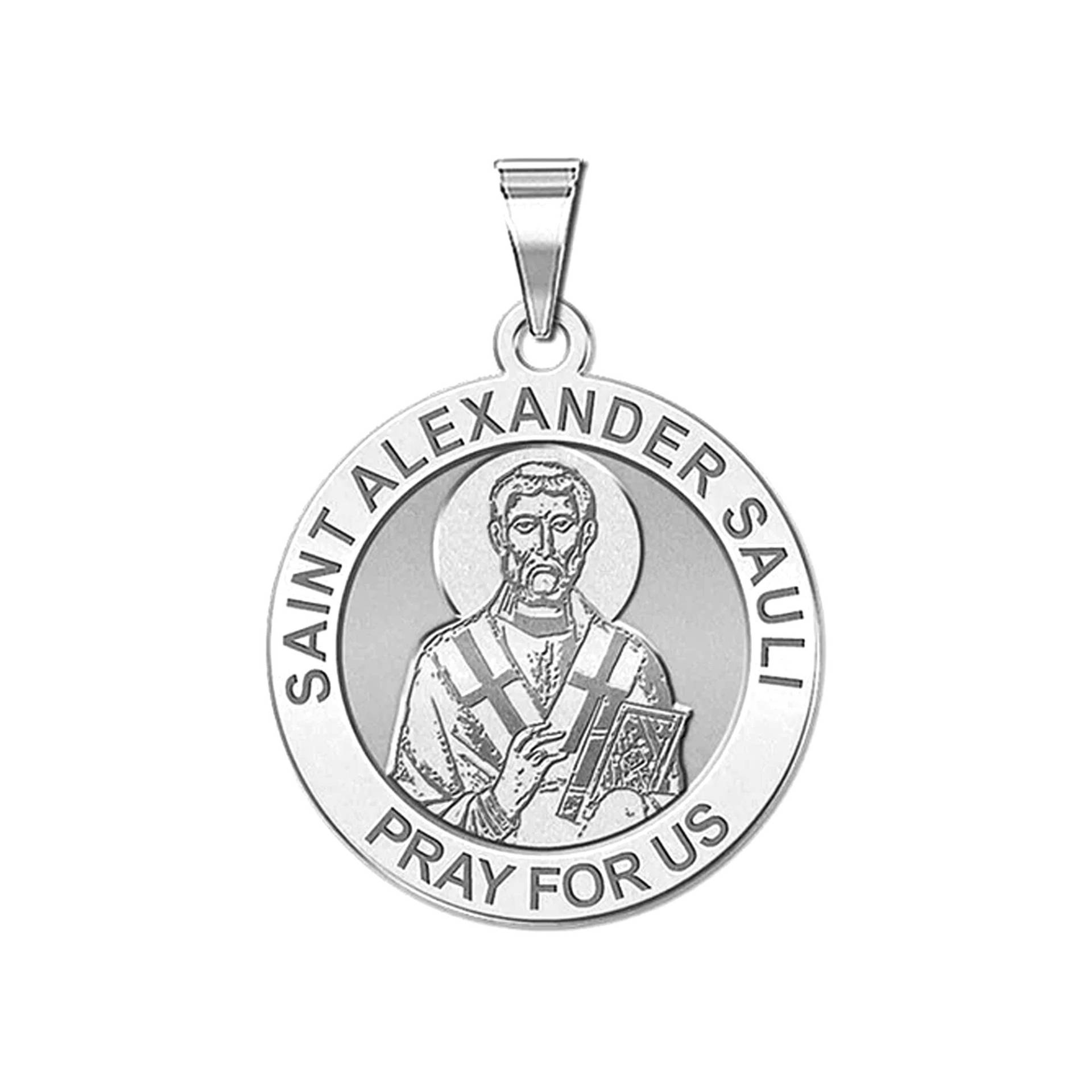 Saint Alexander Sauli Runde Religiöse Medaille von CustomizeTheCharms