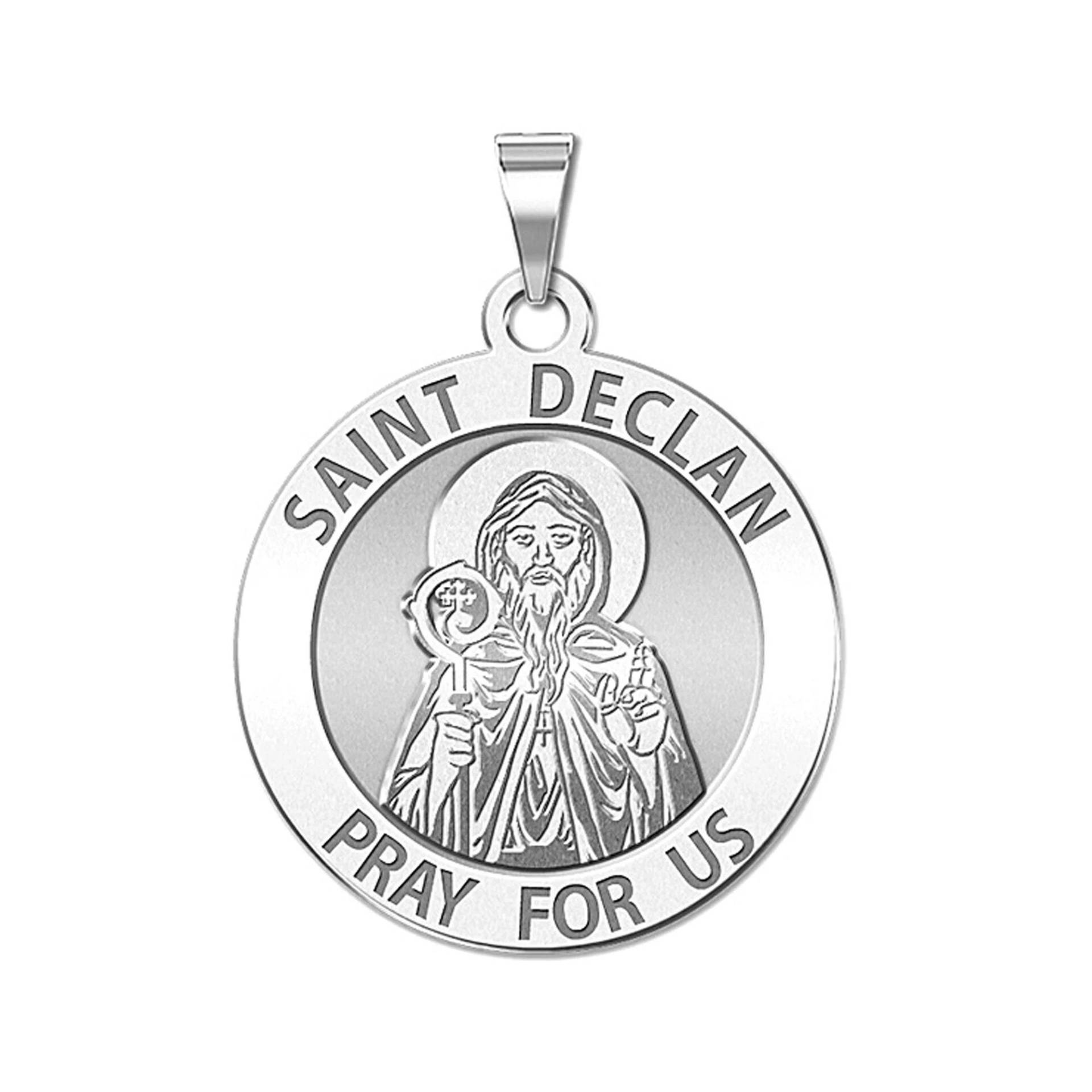 Saint Declan Religiöse Runde Medaille von CustomizeTheCharms