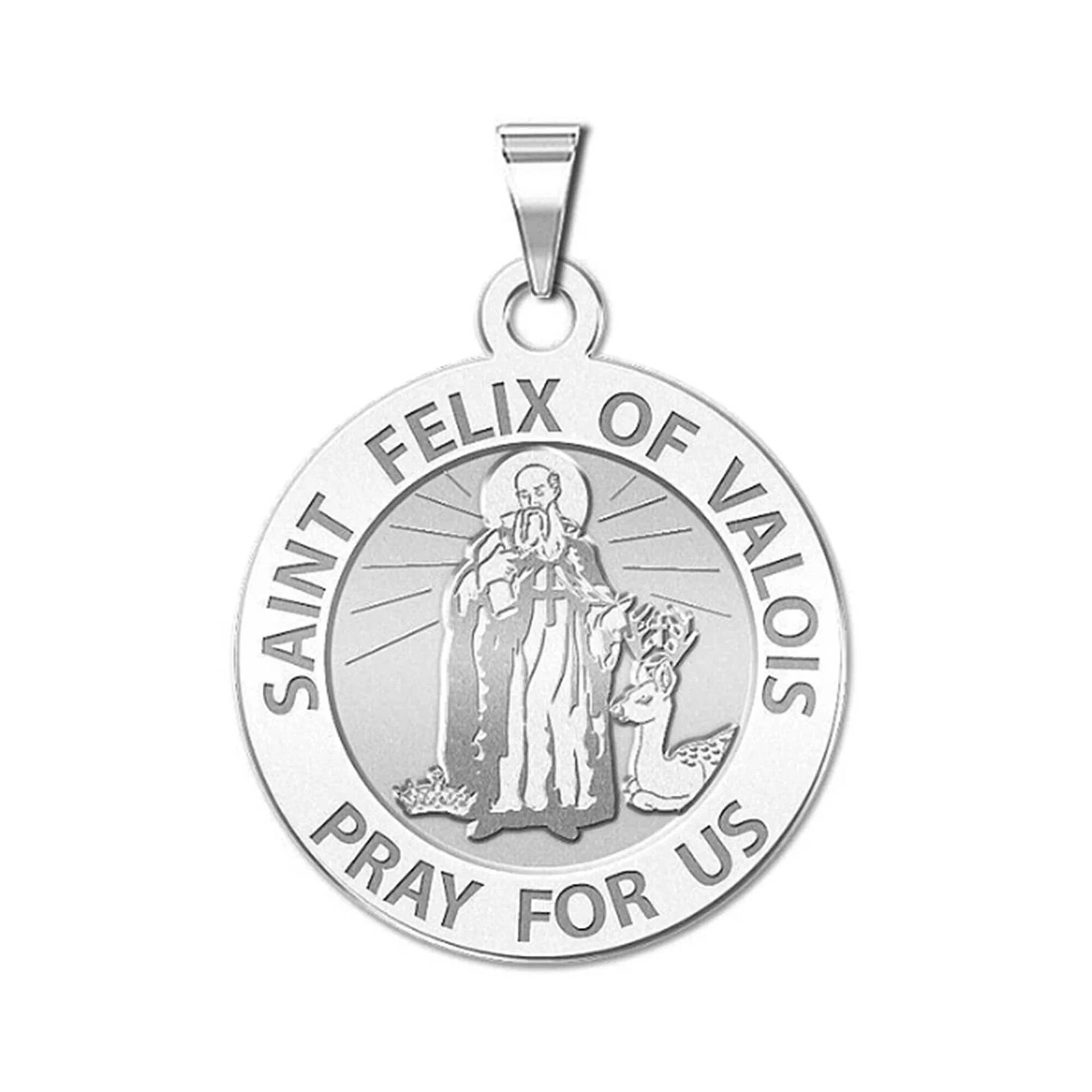 Saint Felix Von Valois Runde Religiöse Medaille von CustomizeTheCharms