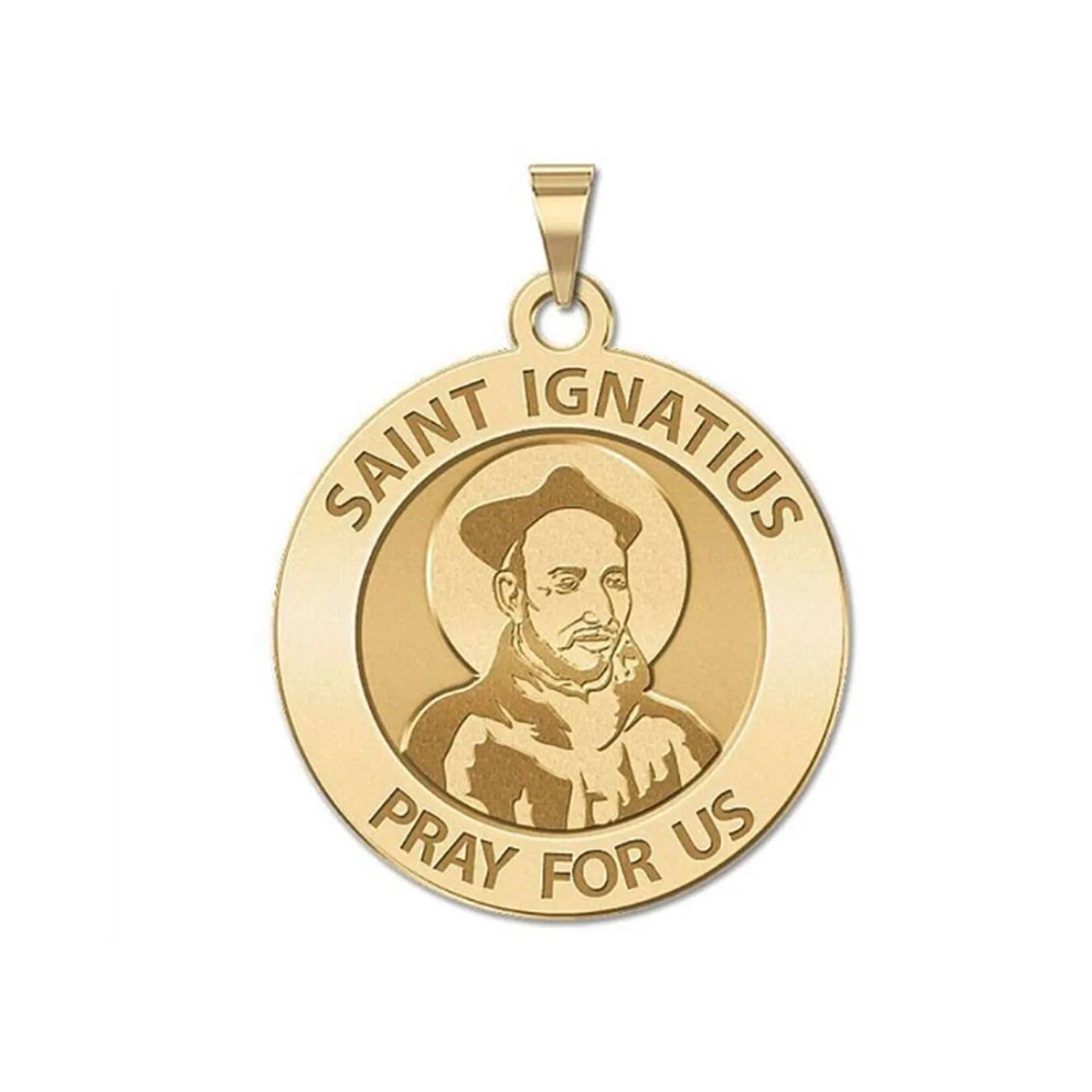 Saint Ignatius Von Loyola Runde Religiöse Medaille von CustomizeTheCharms