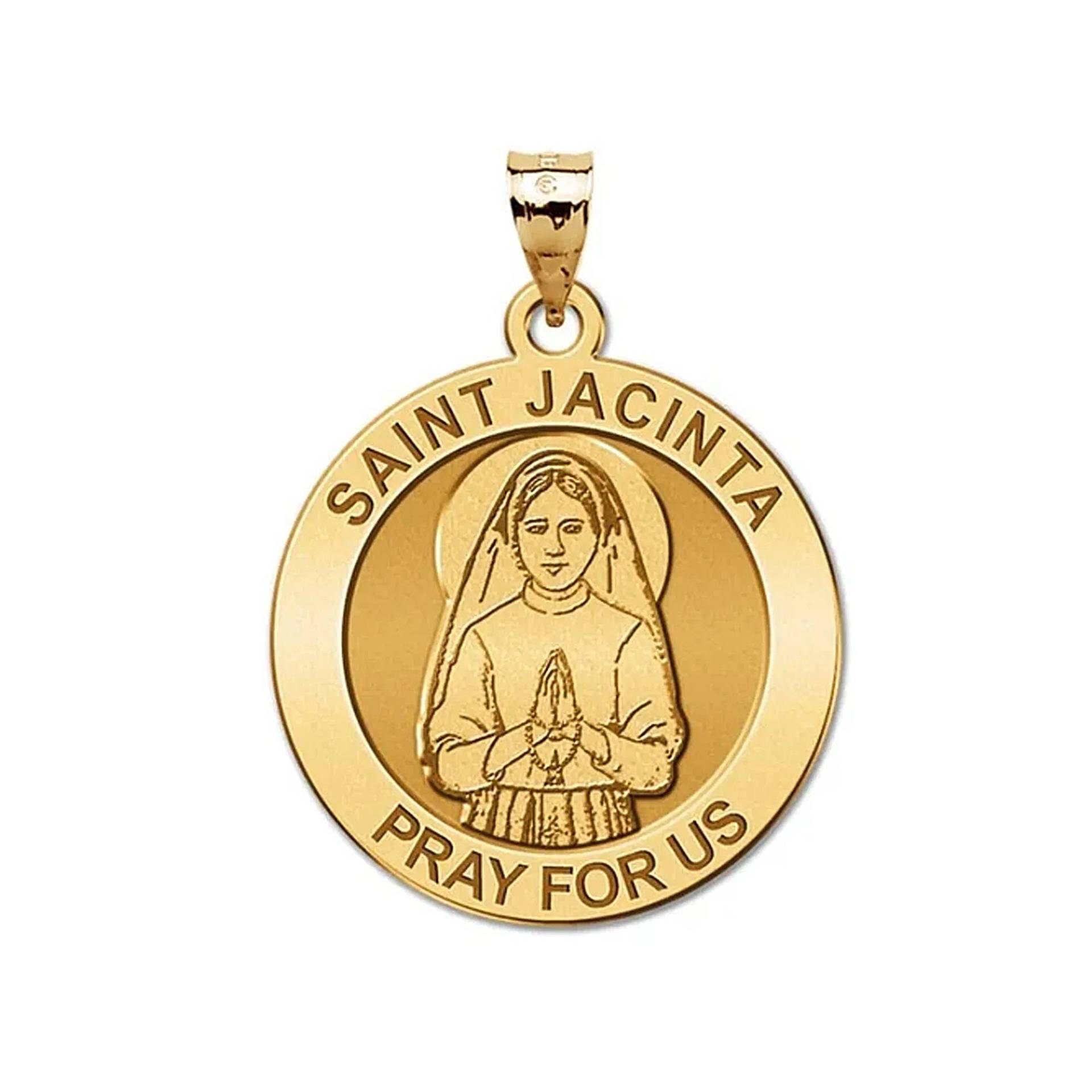 Saint Jacinta Runde Religiöse Medaille von CustomizeTheCharms