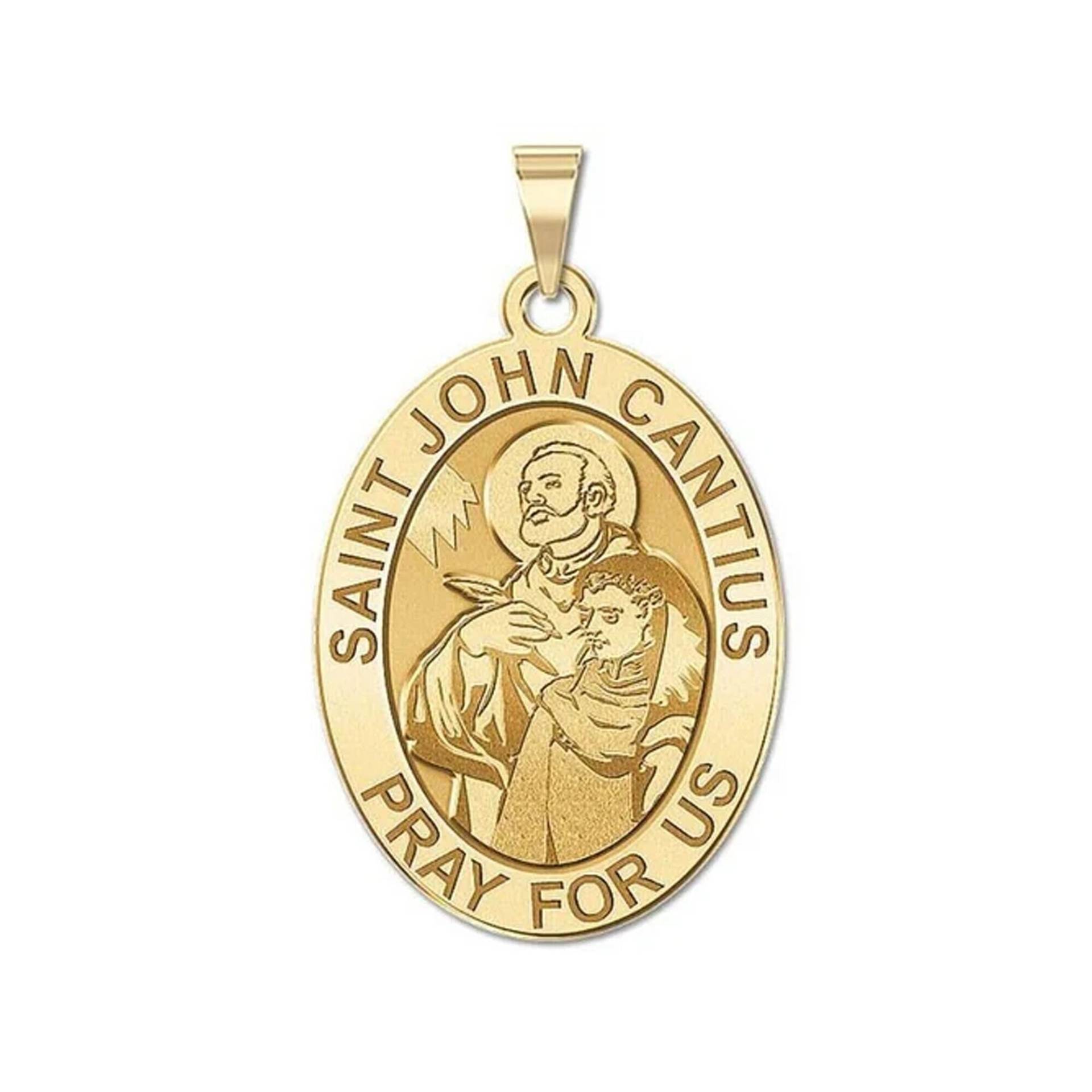 Saint John Cantius Oval Religiöse Medaille von CustomizeTheCharms