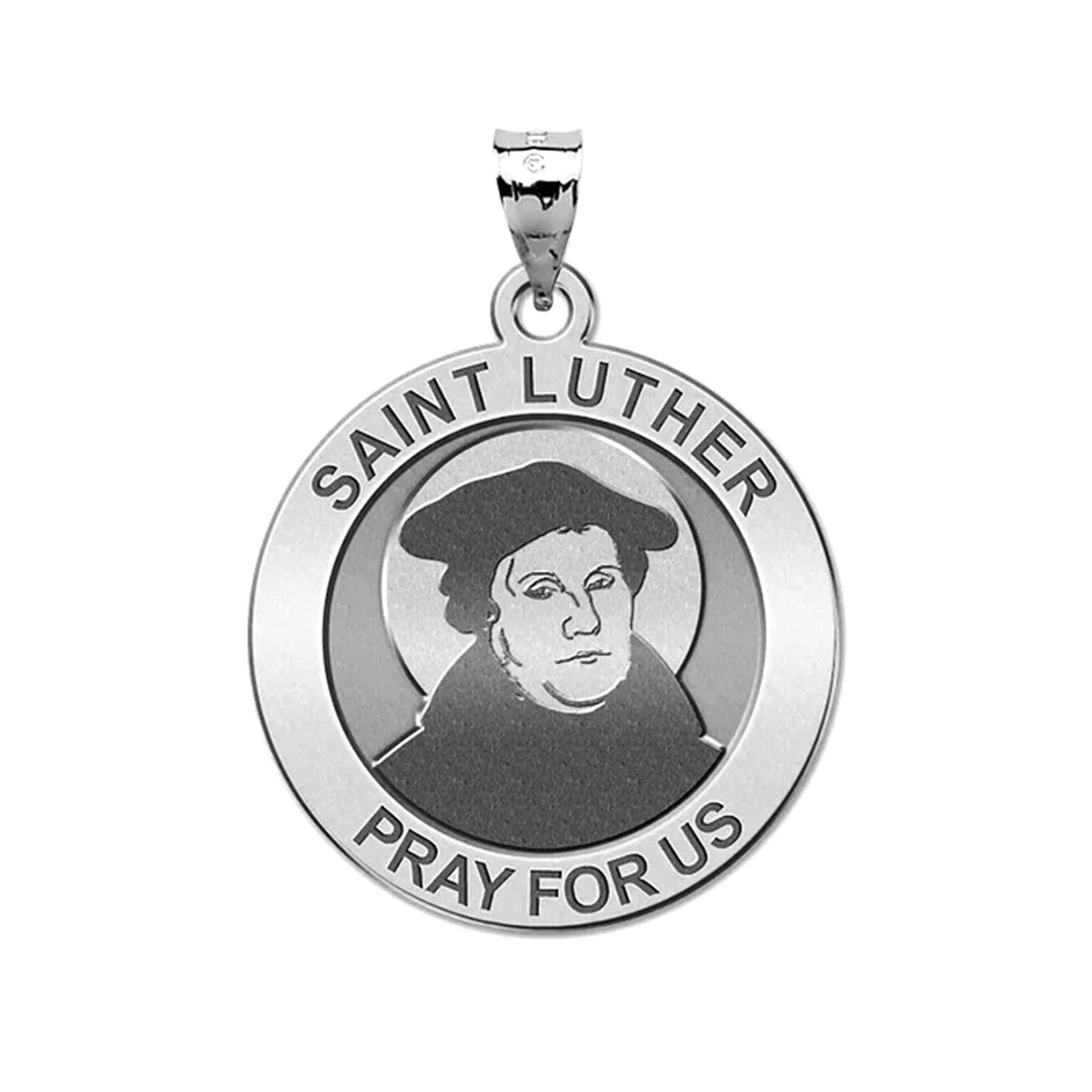 Saint-Luther-Runde Religiöse Medaille von CustomizeTheCharms