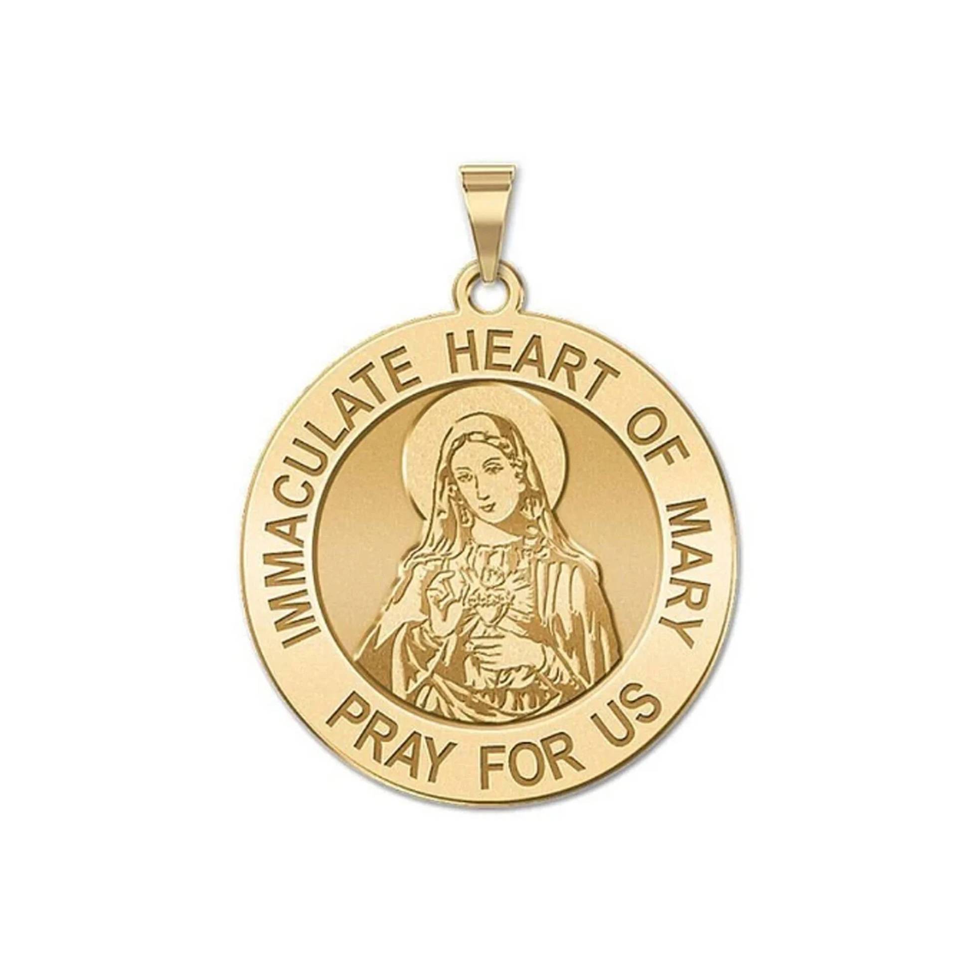 Unbeflecktes Herz Marien Religiöse Medaille von CustomizeTheCharms