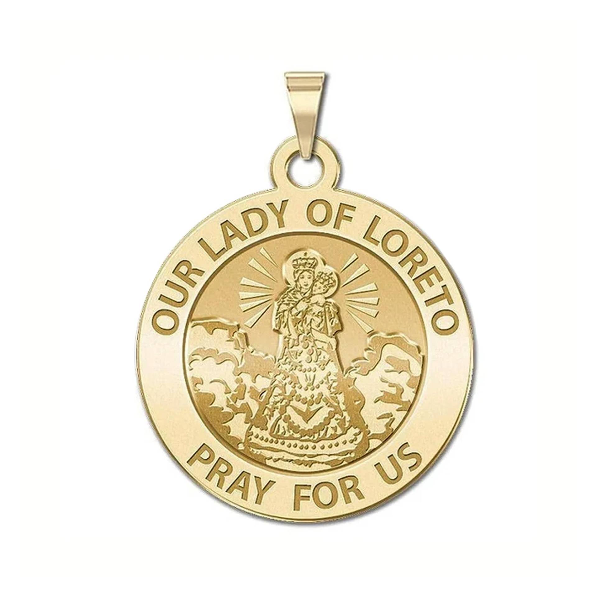 Unsere Liebe Frau Von Loreto Religiöse Medaille von CustomizeTheCharms