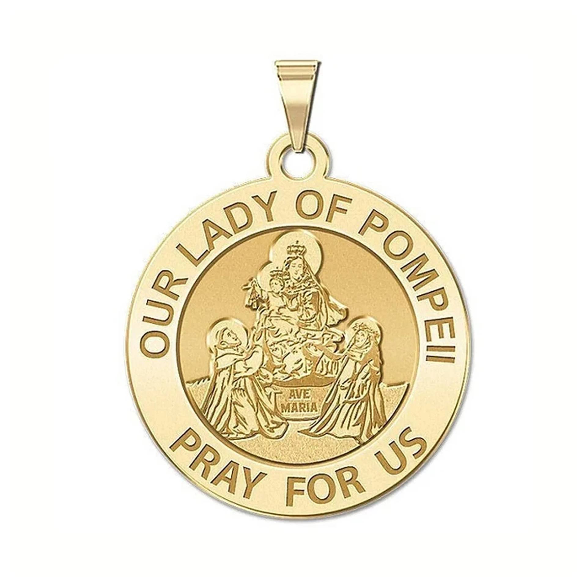 Unsere Liebe Frau Von Pompeji Religiöse Medaille von CustomizeTheCharms