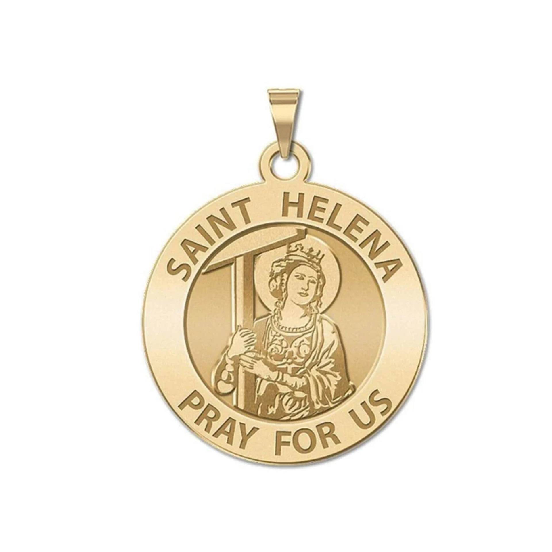 st. Helena Runde Religiöse Medaille von CustomizeTheCharms