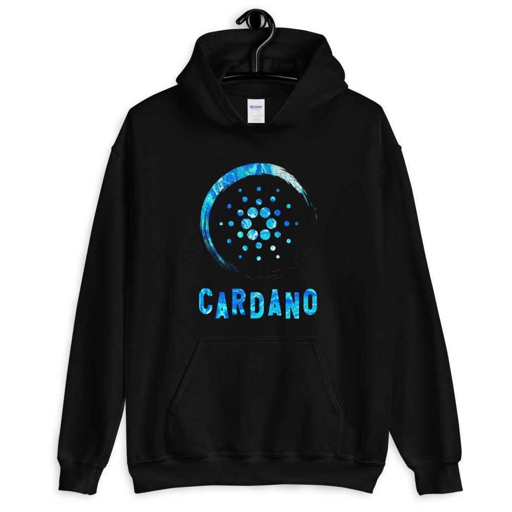 Cardano Ada, Unisex Hoodie, Crypto Kryptowährung, Pullover, Beliebte Krypto-Geschenke, Krypto-Liebhaber von Customkittshirts