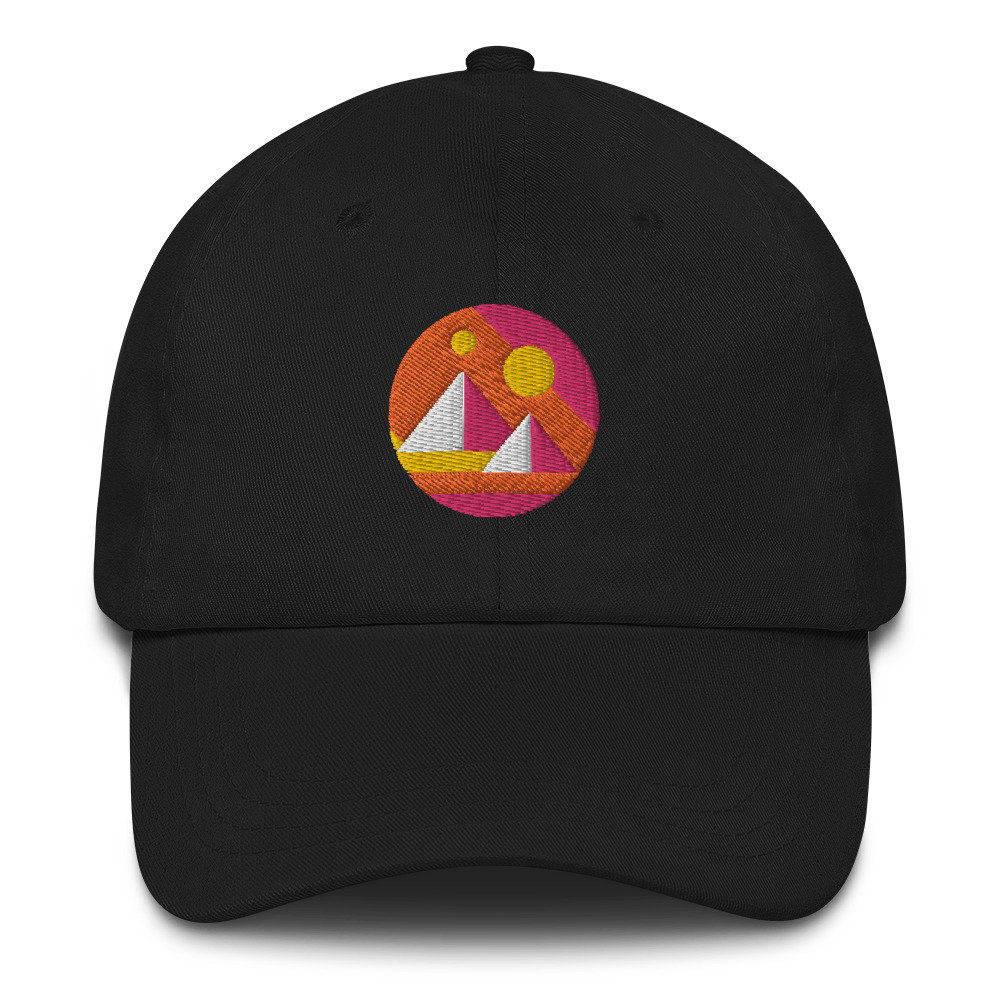 Decentraland Kryptomütze, Bestickte Papamütze, Decentraland-Krypto-Mütze, Krypto-Geschenk von Customkittshirts