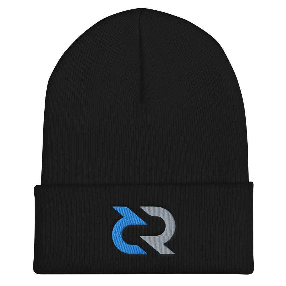 Decred Crypto, Bestickte, Manschettenbeanie, Dcr-Krypto-Währung, Beanie, Krypto-Geschenk von Customkittshirts