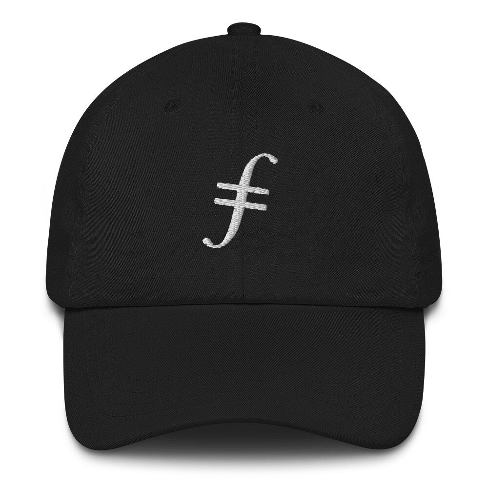 Filecoin Crypto, Bestickter Dad Hat, Fil Cryptocurrency, Filecoin-Kapitalgeber, Blockchain Cap, Crypto Hat von Customkittshirts