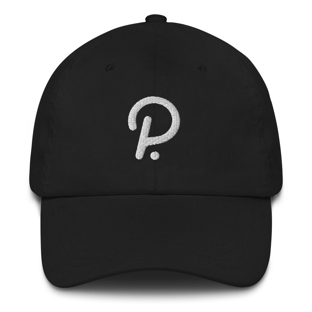 Polkadot Crypto, Bestickte Papamütze, Krypto, Baseball Cap, Altcoin, Blockchain, Hodl Kapitalgeber Cap von Customkittshirts