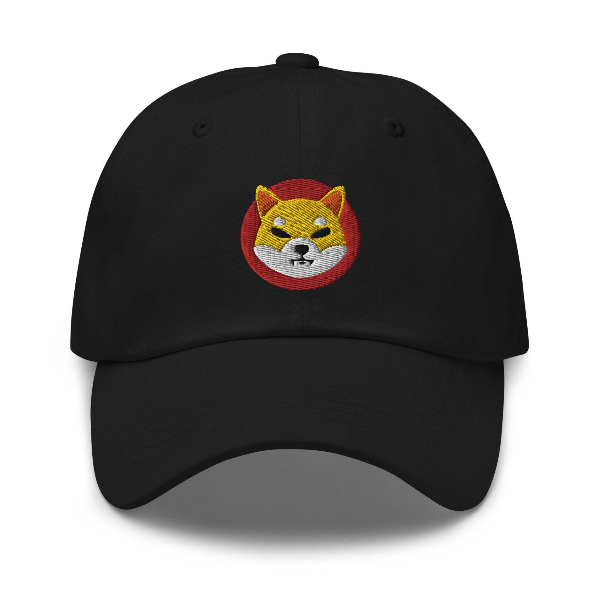 Shiba Inu Crypto, Bestickte Papamütze, Münzmütze, Krypto Logo Hut, Lover Hat, Coin Crypto Hat von Customkittshirts