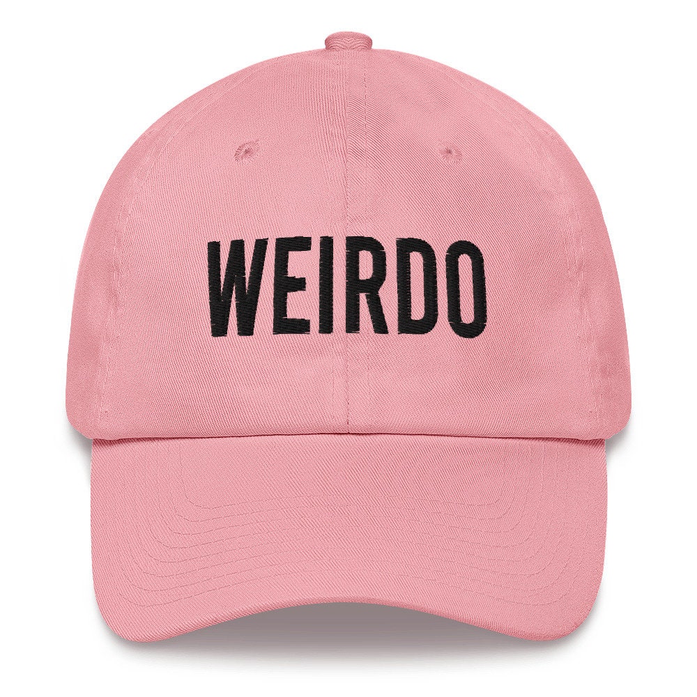 Weirdo Bestickte Papa Mütze Funny Cap, Geschenk, Skurrile Baseball Mütze, Lustige Spruch von Customkittshirts